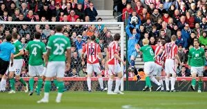 Images Dated 3rd March 2012: March 3, 2012: Stoke City vs Norwich City - The Bet365 Showdown