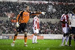 Images Dated 4th March 2009: March 4, 2009: Stoke City vs Bolton Wanderers - The Britannia Clash