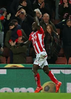 Victor Moses Collection: March 4, 2015: Stoke City vs Everton - Clash at the Bet365 Stadium