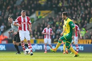 Images Dated 12th March 2014: March 8, 2014: Championship Clash - Norwich City vs Stoke City