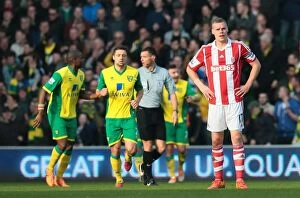 Images Dated 12th March 2014: March 8, 2014: Championship Showdown - Norwich City vs Stoke City