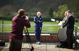 Images Dated 23rd April 2015: Mark Hughes Thank You to the fans video