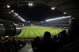 Images Dated 1st May 2012: May 1, 2012: A Battle at the Bet365 Stadium - Stoke City vs Everton