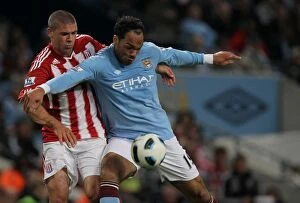 Manchester City v Stoke City Collection: May 17, 2011 Showdown: Manchester City vs Stoke City (Etihad Stadium)
