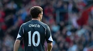 Michael Owen Collection: May 19, 2013: Southampton vs Stoke City Showdown at St. Mary's