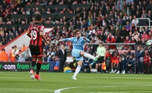 Images Dated 6th May 2017: May 2017 Football Rivalry: Unforgettable Showdown - Bournemouth vs. Stoke City