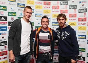 Meet the Players - October 2013 Collection: Meet Ryan Shawcross and Marc Muniesa: October 2013's Stoke City Football Club Stars
