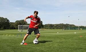 Images Dated 6th September 2012: Michael Owen in Training with Stoke City FC - September 2012
