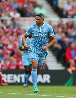Jonathan Walters Collection: Middlesbrough v Stoke City
