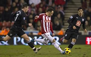 Images Dated 28th February 2011: Monday Night Showdown: Stoke City vs. West Bromwich Albion, February 28, 2011 (Bet365 Stadium)