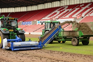 Images Dated 16th August 2014: New pitch 2014 / 15
