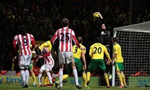 Images Dated 3rd November 2012: Norwich City vs Stoke City: Championship Showdown (November 3, 2012)