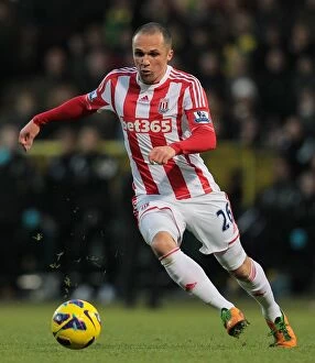 Images Dated 3rd November 2012: Norwich City vs Stoke City: Clash of the Championship Titans (November 3, 2012)