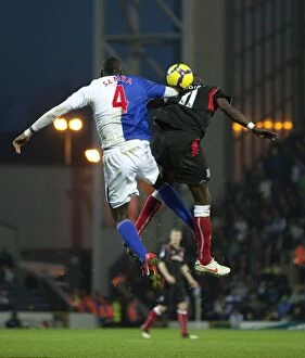 Images Dated 28th November 2009: November Showdown: Blackburn Rovers vs. Stoke City - A Football Rivalry Ignites (2009)