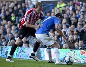 Images Dated 4th October 2009: October 4, 2009: Everton vs Stoke City - The Goodison Park Clash