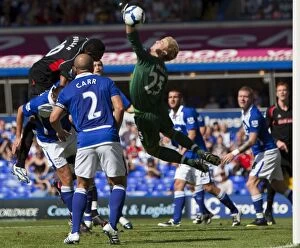 Images Dated 22nd August 2009: October 4, 2009: Everton vs Stoke City Showdown at Goodison Park