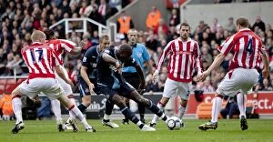 Images Dated 17th October 2009: October Showdown: Stoke City vs West Ham United (17th, 2009)