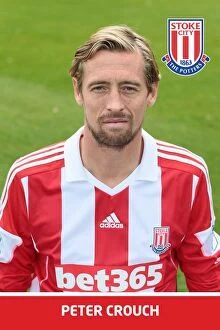 Peter Crouch Collection: Peter Crouch: Stoke City FC 2013-14 Headshot