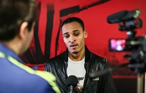 13-14 Swansea City Programme Collection: Peter Odemwingie signs for Stoke City