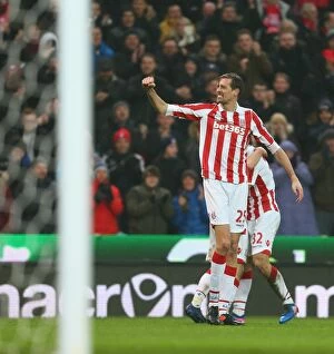Images Dated 11th February 2017: Premier League Clash: Stoke City vs. Crystal Palace - 11 February 2017 at Bet365 Stadium
