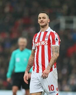 Images Dated 11th February 2017: Premier League Clash: Stoke City vs Crystal Palace - 11 February 2017 at Bet365 Stadium