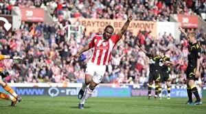Images Dated 13th May 2012: Premier League Finale: Stoke City vs. Bolton Wanderers - The Showdown at Britannia Stadium