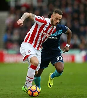 Images Dated 4th March 2017: Premier League Showdown: Stoke City vs Middlesbrough, 4th March 2017 - bet365 Stadium