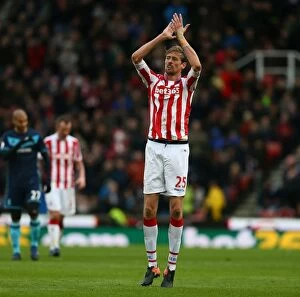 Images Dated 4th March 2017: Premier League Showdown: Stoke City vs Middlesbrough at Bet365 Stadium - 4th March 2017