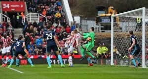 Images Dated 4th March 2017: Premier League Showdown: Stoke City vs Middlesbrough at bet365 Stadium, 4th March 2017