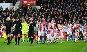 Images Dated 3rd December 2016: Premier League Showdown: Stoke City vs Burnley - 3rd December 2016 at bet365 Stadium