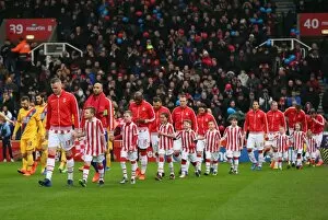 Images Dated 11th February 2017: Premier League Showdown: Stoke City vs Crystal Palace - 11 February 2017 at Bet365 Stadium
