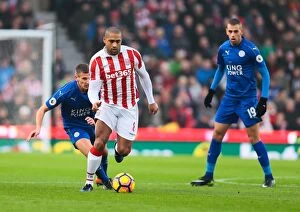 Images Dated 17th December 2016: Premier League Showdown: Stoke City vs Leicester City at the bet365 Stadium - December 17, 2016