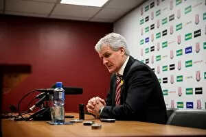 Mark Hughes Collection: Press Conference