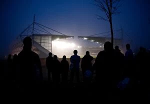 Images Dated 29th November 2008: Roaring Pride and Passion: Stoke City FC at Britannia Stadium