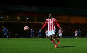 Images Dated 6th February 2015: Rochdale vs Stoke City: Clash at Mondays Football Fixture (January 26, 2015)