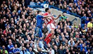 Images Dated 10th March 2012: Saturday 10th March 2012: Chelsea vs. Stoke City - Clash of the Titans
