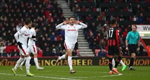 Images Dated 13th February 2016: Saturday, 13th February 2016: AFC Bournemouth vs Stoke City