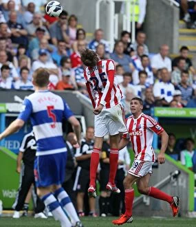 Images Dated 18th August 2012: Saturday, 18th August 2012: A Battle Between Reading and Stoke City Football Clubs