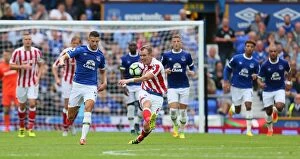 Images Dated 27th August 2016: Saturday Showdown: Everton vs. Stoke City - August 27, 2016