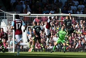 Images Dated 3rd September 2013: Saturday Showdown: West Ham United vs. Stoke City - 31st August