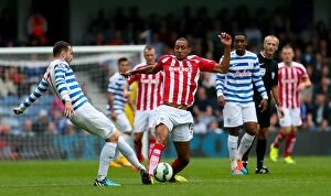 Queens Park Rangers v Stoke City Collection: September Showdown: Stoke City vs Queens Park Rangers (2014)