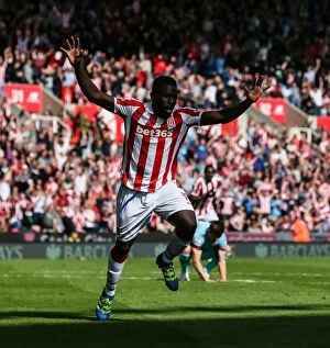 Images Dated 15th May 2016: Showdown at the Bet365 Stadium: Stoke City vs. West Ham United (May 15, 2016)