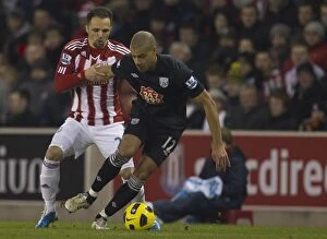 Images Dated 28th February 2011: Showdown at Bet365 Stadium: Stoke City vs. West Bromwich Albion - February 28, 2011