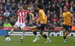 Images Dated 1st May 2012: Showdown at Bet365 Stadium: Stoke City vs Everton - May 1, 2012