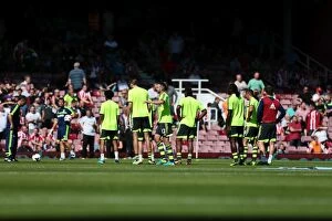 Images Dated 3rd September 2013: Showdown at Boleyn Ground: West Ham United vs Stoke City - August 31, 20XX