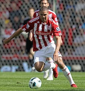 Images Dated 8th May 2011: Showdown at the Britannia: Stoke City vs Arsenal, May 8, 2011