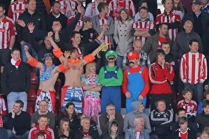Images Dated 22nd May 2011: The Showdown: Stoke City vs. Wigan Athletic (2010-2011 Season Finale)