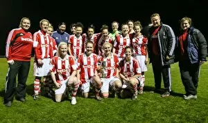 Images Dated 4th April 2014: Staffordshire FA Ladies County Cup Final - Stoke City LFC v Reedswood LFC