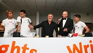 Stoke City Battle of the Bakers 2015 Collection: Stoke City Battle of the Bakers 2015: A Baking Showdown at the Football Field