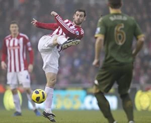 Images Dated 28th December 2010: Stoke City FC: 2-0 Defeat to Fulham at the Britannia Stadium